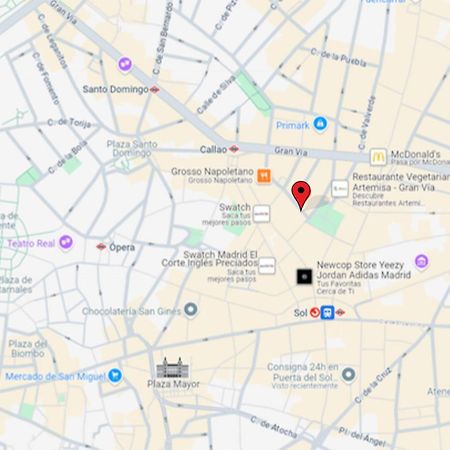 Cool Y Centrico Apt 6Px En Plena Plaza Del Carmen E2 Madrid Dış mekan fotoğraf